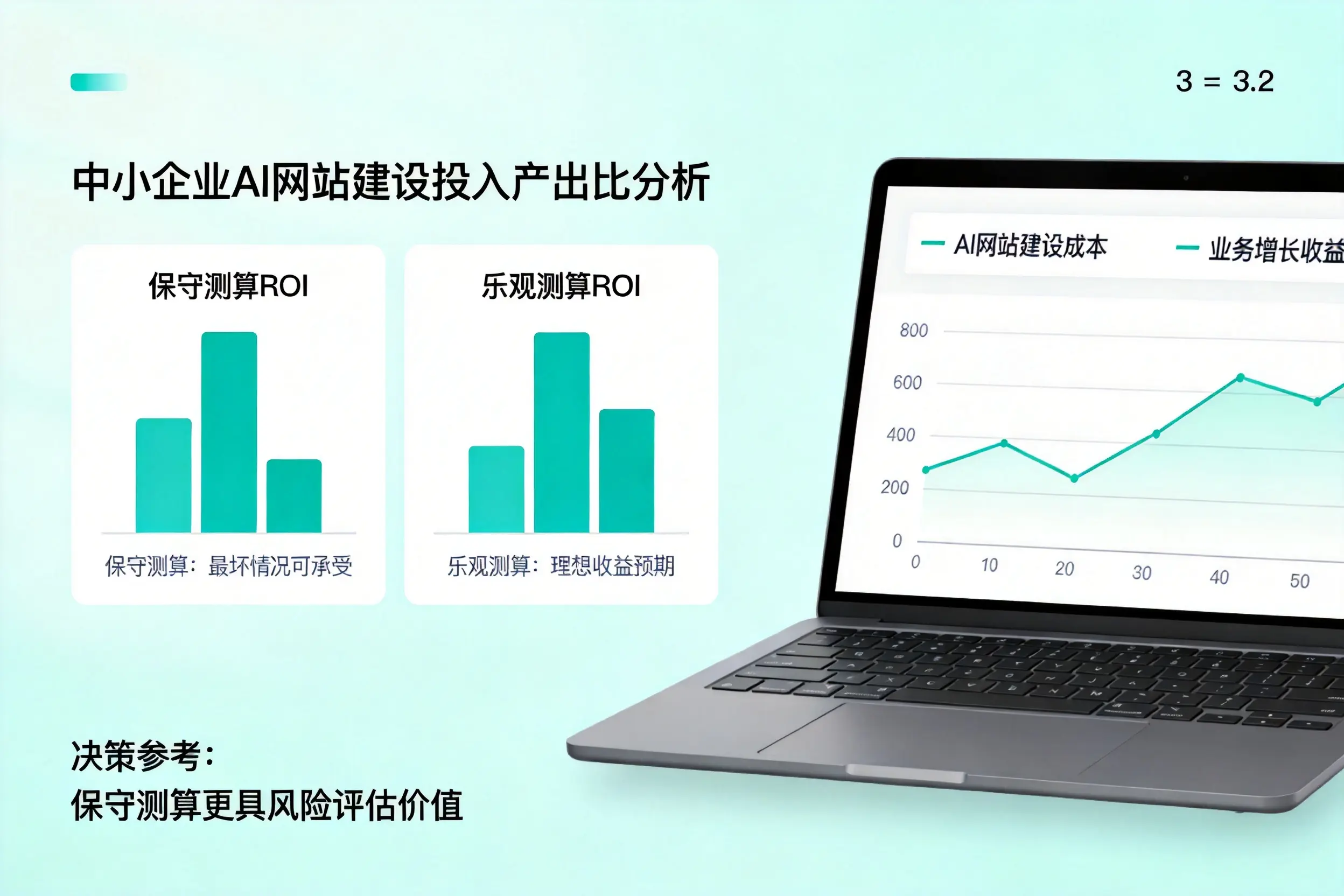 巴彦淖尔中小企业AI网站建设投入产出比怎么算？先看这份分析