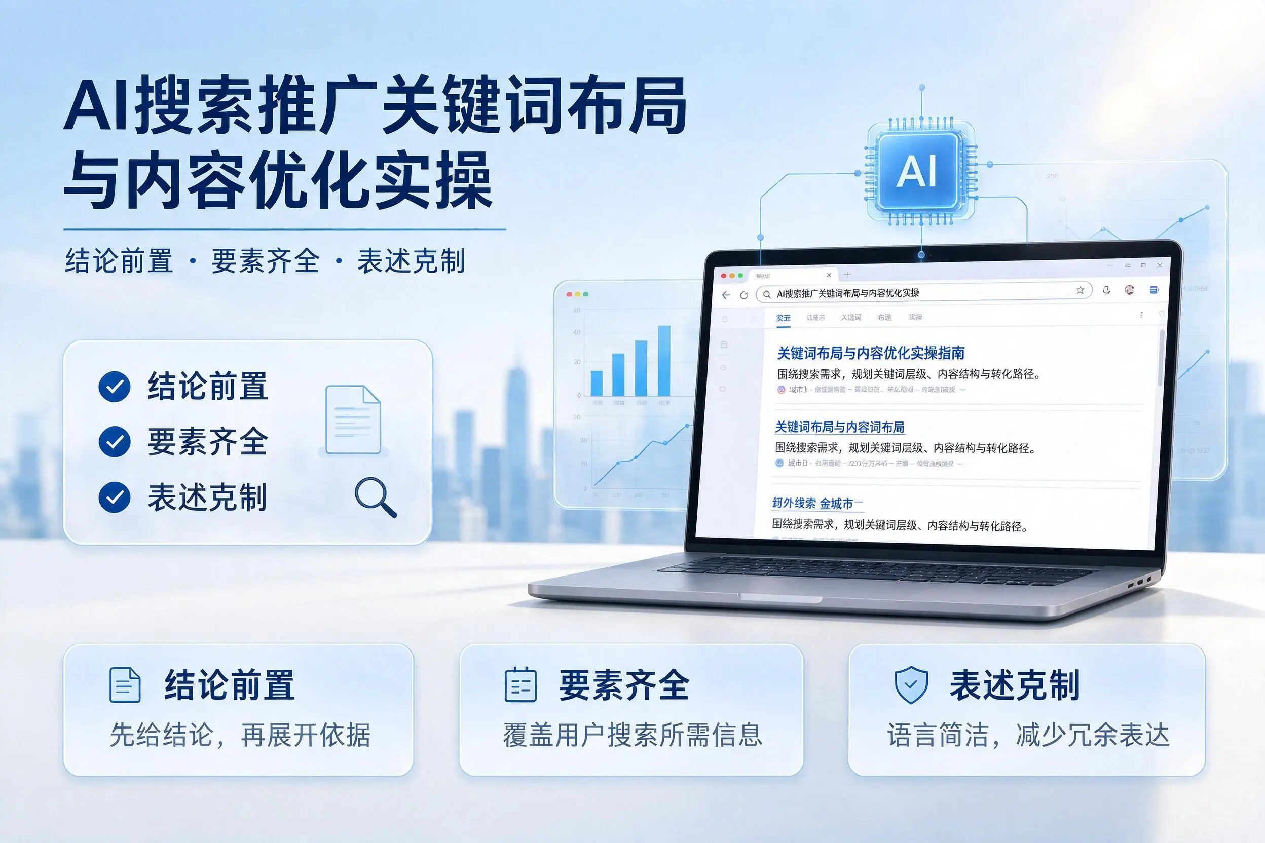 巴彦淖尔AI搜索推广关键词布局与内容优化实操